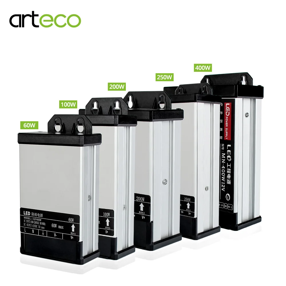 Светодиодный непромокаемый адаптер питания AC220 В 60 Вт 100 200 250 400 Вт|adapter for led|led driver