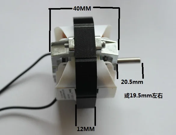 yj58 12 2 polos eixo 4mm diametro 2600rpm 220v ac 12 14w 03