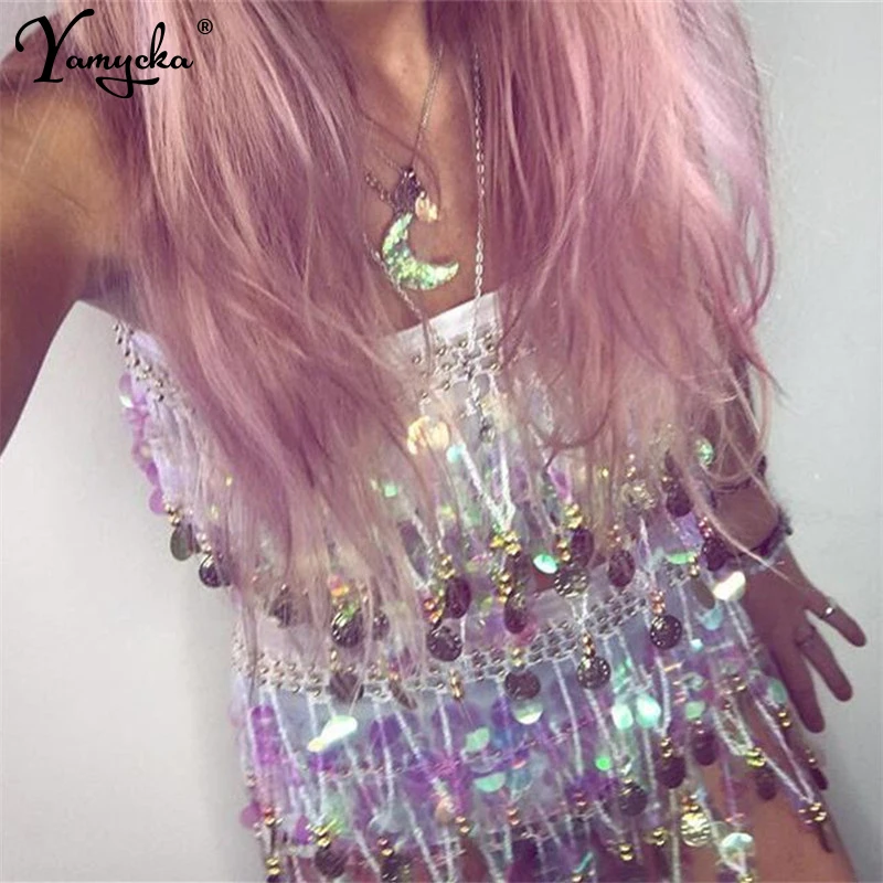 

Sexy party Sequins dress women Bling Befree Strapless Summer dress Bandage Beach bodycon Luxury night club show clothes vestidos
