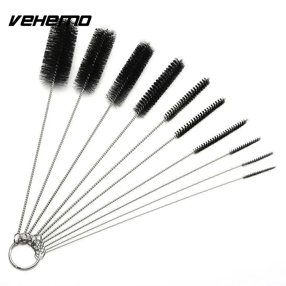 Cleaning Brush Bottle Cleaner 10Pcs/Set Bottle Straw Nylon Lab