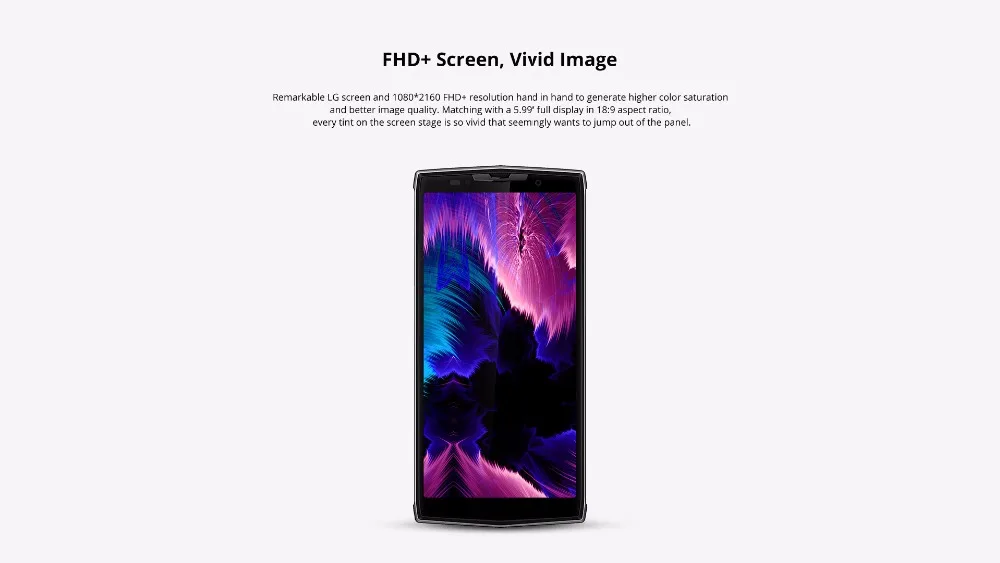 Смартфон DOOGEE BL9000 5,99 ''OTG 4G 9000mAh 5V 5A Flash Charge 6GB 64GB Android 8,1 Helio P23 12MP+ 5MP+ 8MP NFC