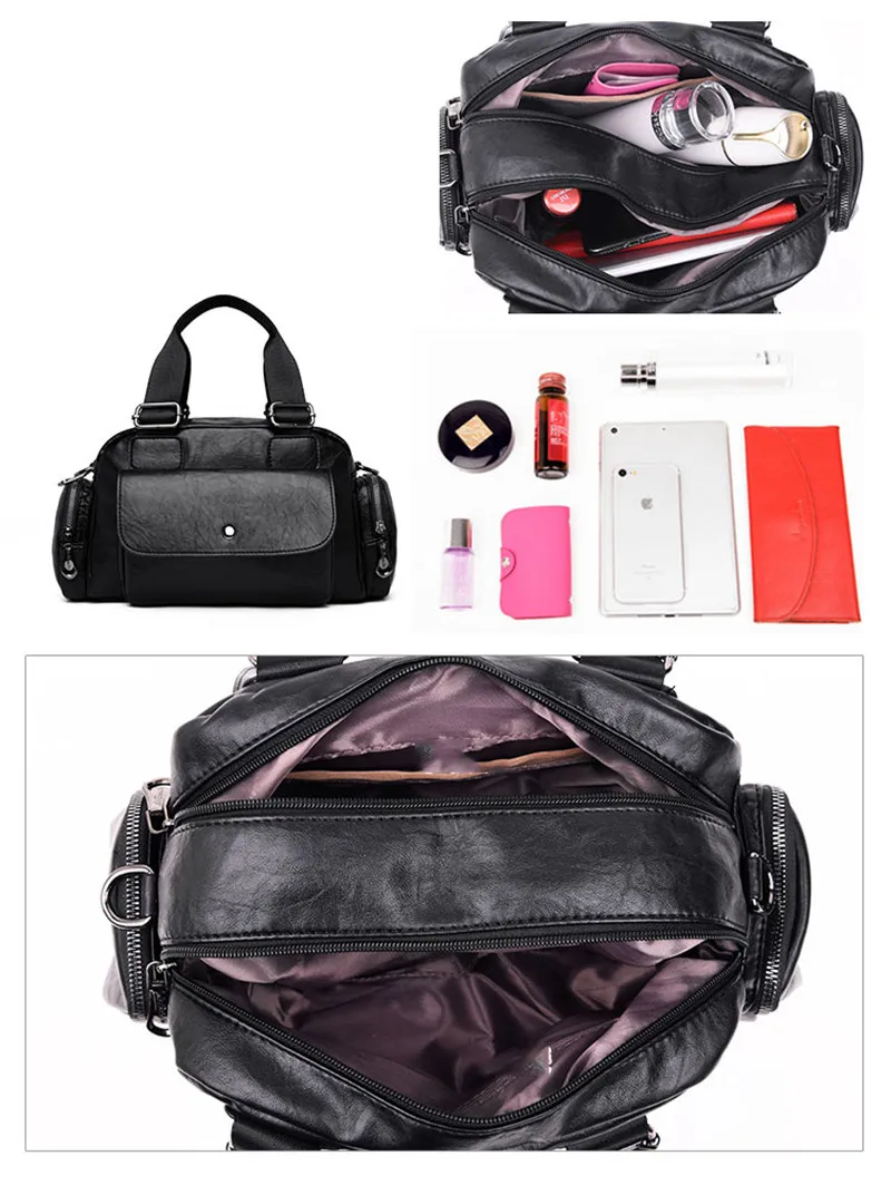 Роскошные женские сумки, женские сумки, дизайнерские женские сумки через плечо с несколькими карманами, известный бренд, повседневные большие сумки