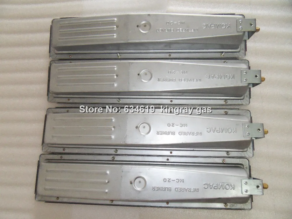 Super Quality Bbq Grill Infrared Gas Burner Stainless Steel Gas Heating Element Burner With Net