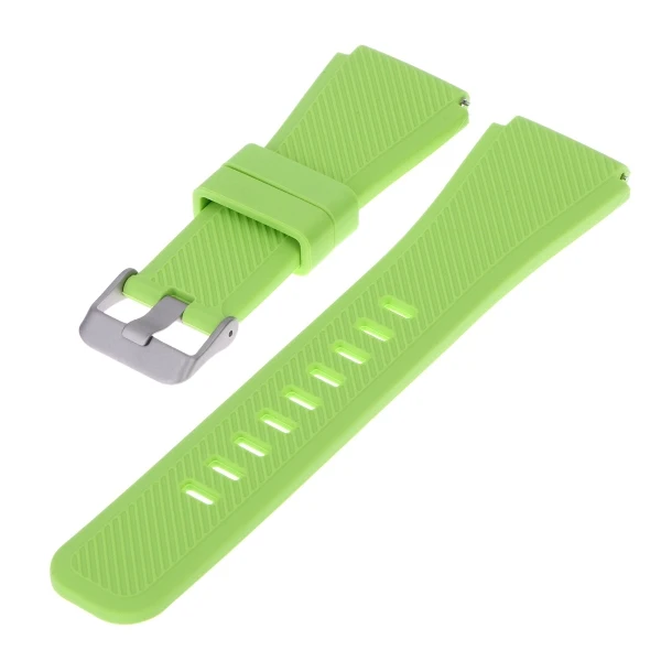 10 Цвета 22 мм спортивный силиконовый браслет ремешок для Samsung Шестерни S3 Смарт-часы идеальный подарок для ваших друзей - Цвет ремешка: 09