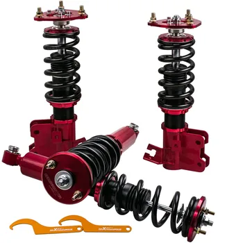 

Red Coilover Suspension Kit for Subaru Impreza WRX GDA GDB 02-07 for Saab 9-2x Coilovers Kit Shock