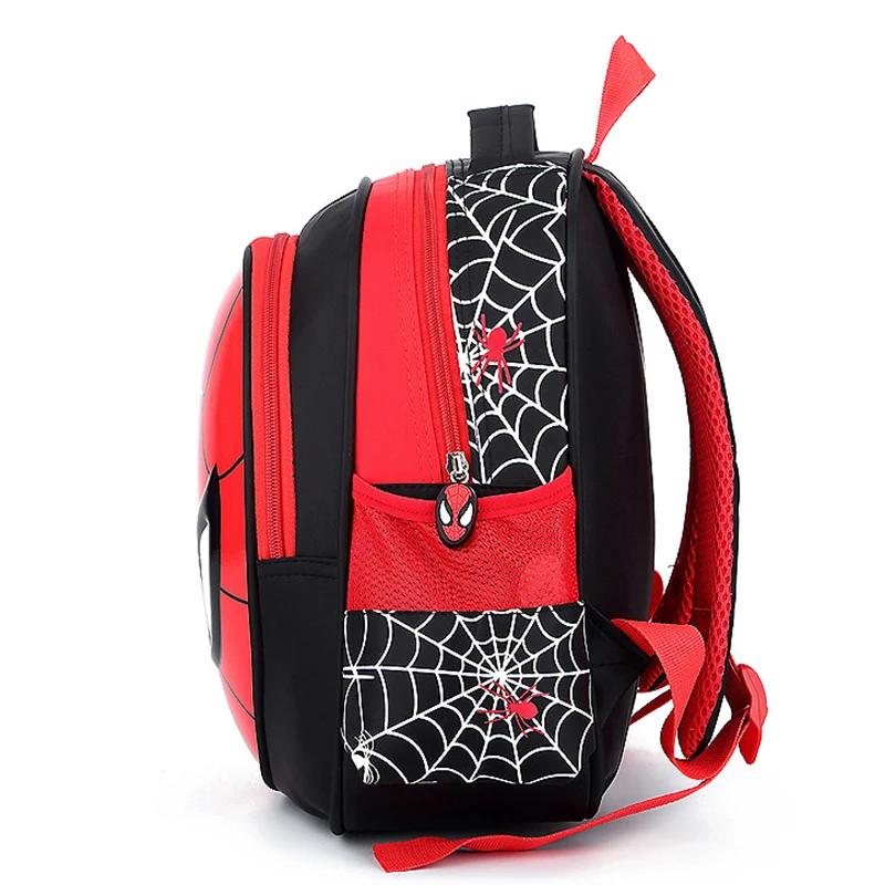 3D 3-6 سنة مدرسية للأولاد للماء الظهر الطفل سبايدرمان المدرسية الاطفال حقيبة كتف حقيبة حقيبة mochila