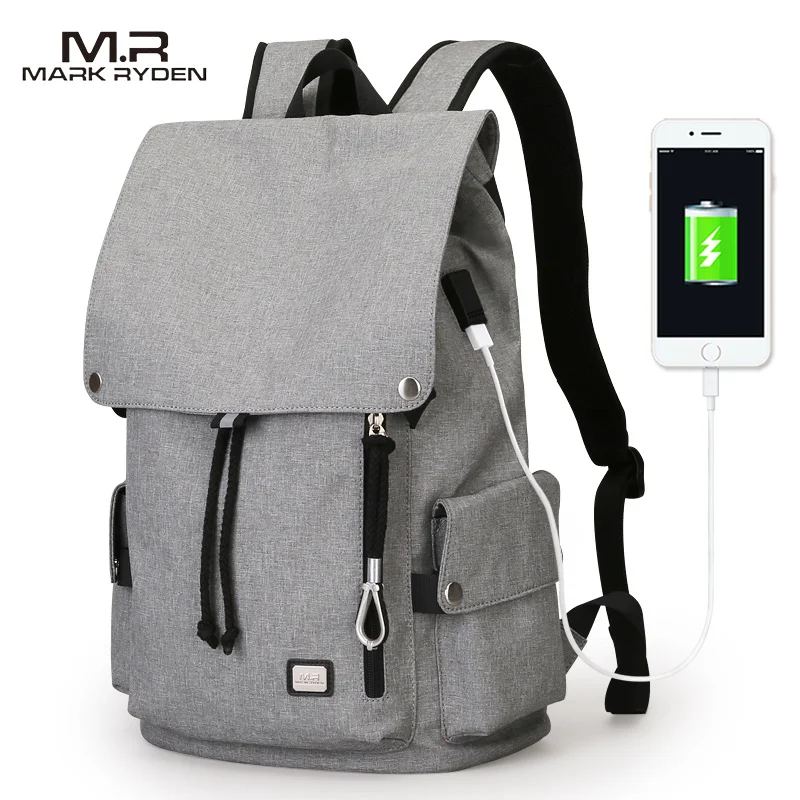 Mark Ryden New Men Backpack Bag Large Capacity Bag For Student School Bag Water Repellent Short Trip Backpack