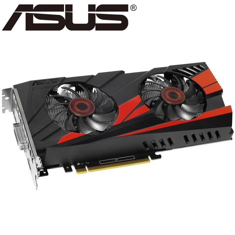 Видеокарта ASUS GTX 960 4 Гб 128 бит GDDR5 видеокарты для nVIDIA VGA карты Geforce GTX960 HDMI GTX 750 Ti 950 1050 1060 б/у