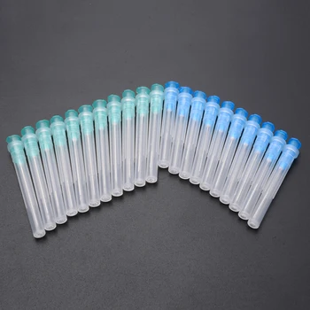 

Injection Syringe Needles Syringe Needles 10pcs 1.25" Blue 23G Needles & 10pcs 1.5" 21G Syringe Needles Mayitr