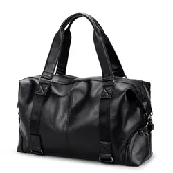 15 дюймов Портфели Для мужчин сумка; Цвет: черный; Большие Сумки из искусственной кожи, сумки с высокой ручкой, Бизнес на открытом воздухе