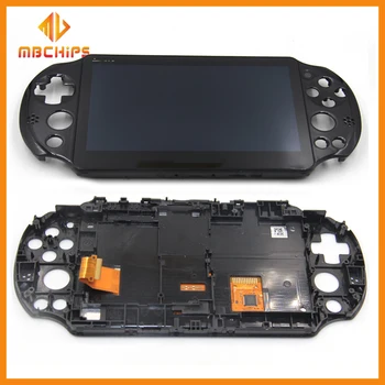 

Original Assembled LCD Screen Display with frame replacement for PS Vita 2000 Slim for PSV 2000 PSV2000 LCD