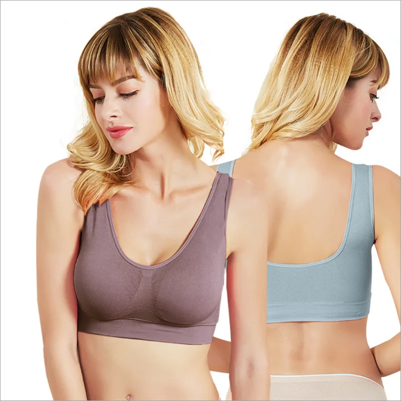 N416 3 teile/satz höhere qualität Casual Bh Abnehmbare Pad Doppel Schicht Nahtlose Genie Bh Körper Former Push Up Bhs