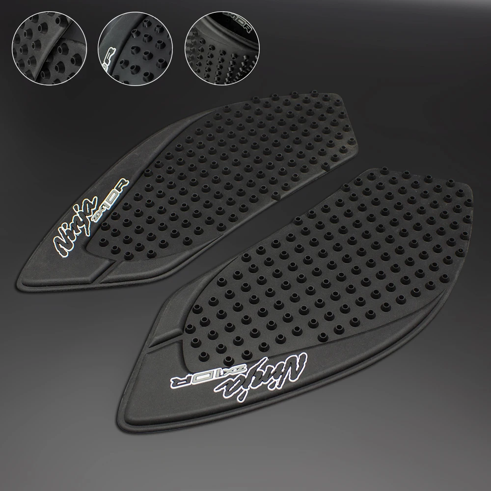 Motorcycle Anti Slip Tank Pad Side Gas Knee Grip Traction Pads For