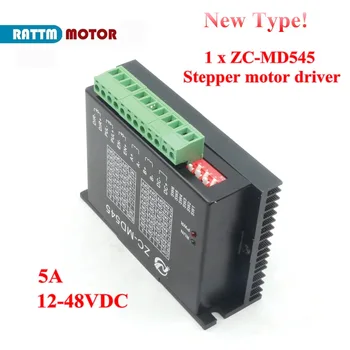 

New type!!CNC ZC-MD545 stepper motor stepping motor driver 5A 12-48V/DC For CNC Router