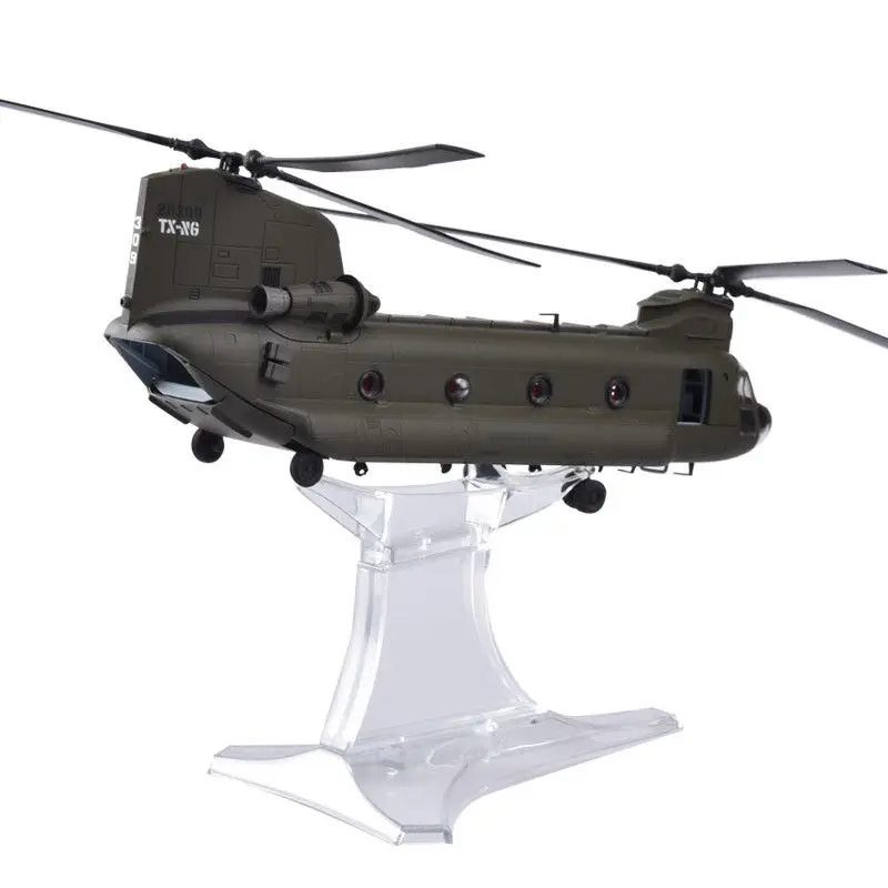 Детские игрушки 1/72 литые под давлением армейский зеленый Boeing CH-47 Chinook вертолет истребитель игрушка модель истребителя игрушка подарок для детей