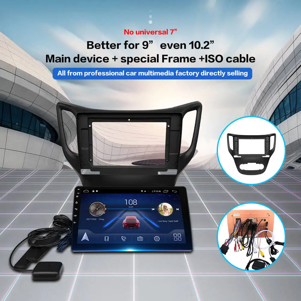 Discount 4G LTE Android 9.0 car gps multimedia video radio player in dash for Suzuki S-cross 2014 null 2017 years navigation stereo 1