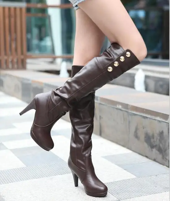 women in long boots