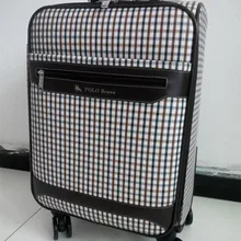 BOLO BRAVE 20 “24” inch wheel suitcase,PU Commerce Trolley case,healthy environmentally luggage bags,lattice password box bolsos