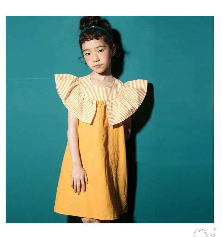cotton toddler dress for girl   kids girls clothes summer 2018 teenagers girl children party dresses 4 5 6 7 8 9 10 11 12 13 14 15 16 Years little teenage girls patchwork dresses 2018 kids new arrival dresses (5)