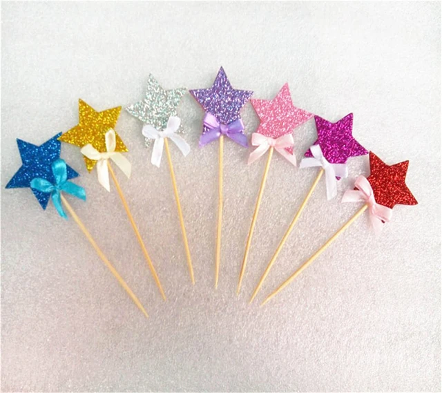 50pcl frozen supplies shining star cupcake topper picks cartoon theme birthday party decorations kids - Party Decoration Stores 50pcl frozen supplies shining star cupcake topper picks cartoon theme birthday party decorations kids - Party Decoration Stores