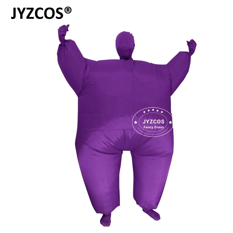 JYZCOS Adult Men Chub Suit Inflatable Costume Full Body Blow Up Fat Chub Disfraces Fancy Dress Halloween Party Cosplay Costume-- (3)