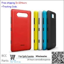 New Wireless Charger Charging Housing Chip Battery Back Cover Case Door +Side Button For Nokia Lumia 820 Housing Free shipping