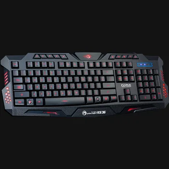 

MARVO K636 Gaming Keyboard ,3 colors Backlight Mechanical Game Keyboard USB Wired Professional Keyboard For Computer /Desktop