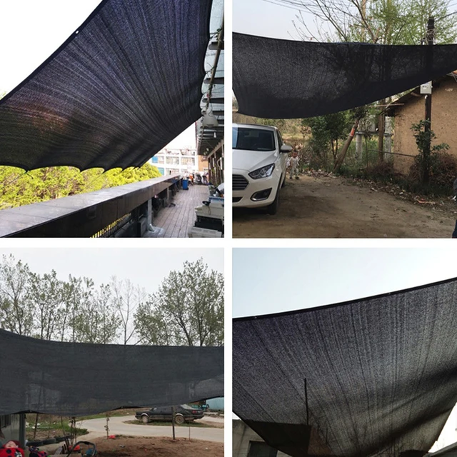 Sunshade Net Shade Sails Outdoor Sunblock Garden Sunscreen Sunshade Net Shade Sails Outdoor Sunblock Garden Sunscreen Anti Uv Cloth Plant Greenhouse Cover For Car 90 Shading Rate
