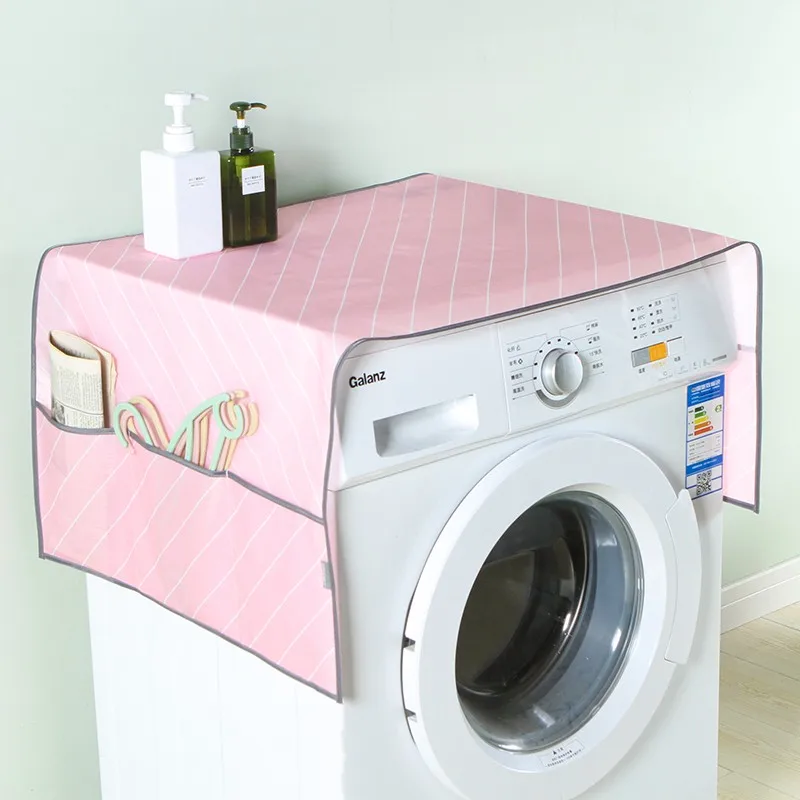 

Household Waterproof Refrigerator Dust Cover With Storage Bag For Kitchen Washing Machine Accessories Supplies