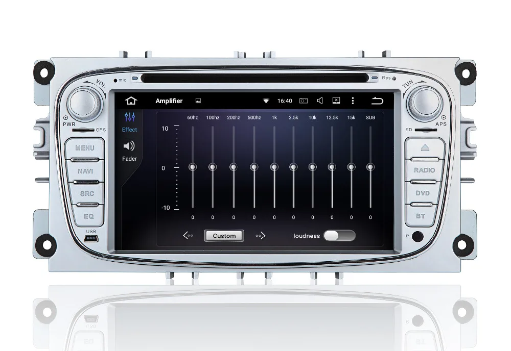 Sale Quad Core+2G RAM Android 7.1 Car DVD GPS Navigation System for Ford Focus/Mondeo/S-max/C-max/Galaxy Car Radio Head unit Canbus 5