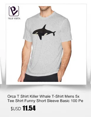 Orca, футболка, Seaworld, футболка, 100 хлопок, Мужская футболка, забавная, базовая, большие размеры, с графикой, с коротким рукавом, футболка