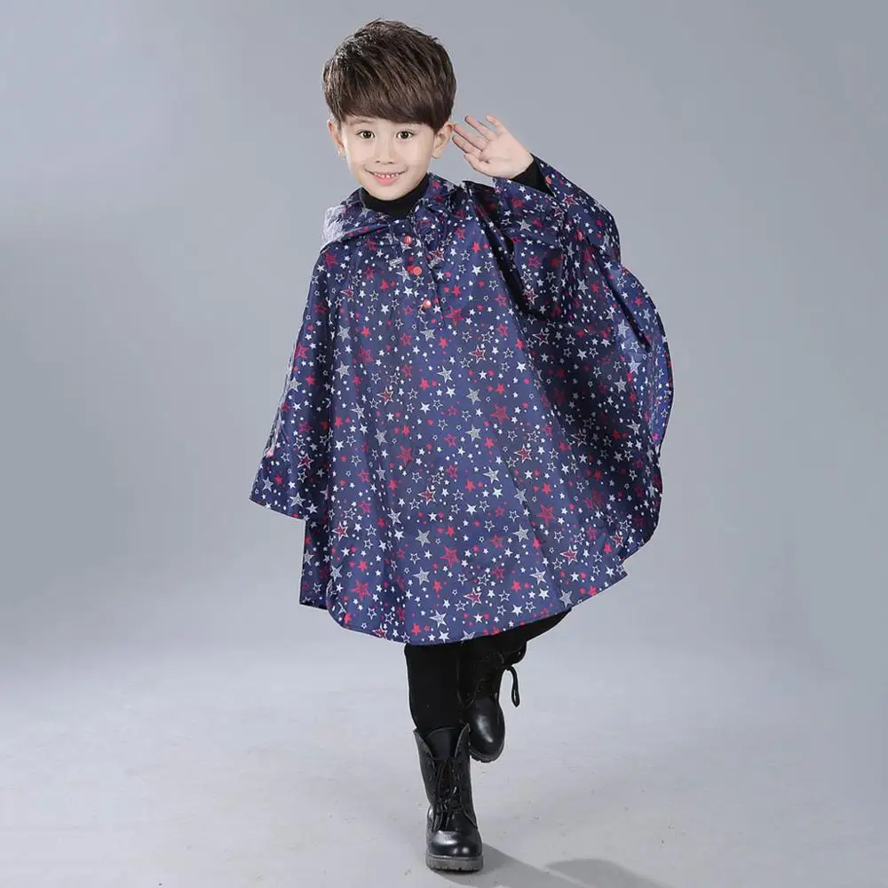 

Raincoat for Children Star Kids Girls Rainproof Rain Coat Waterproof Poncho Boys Rainwear Kid Rainsuit veste pluie femme #15