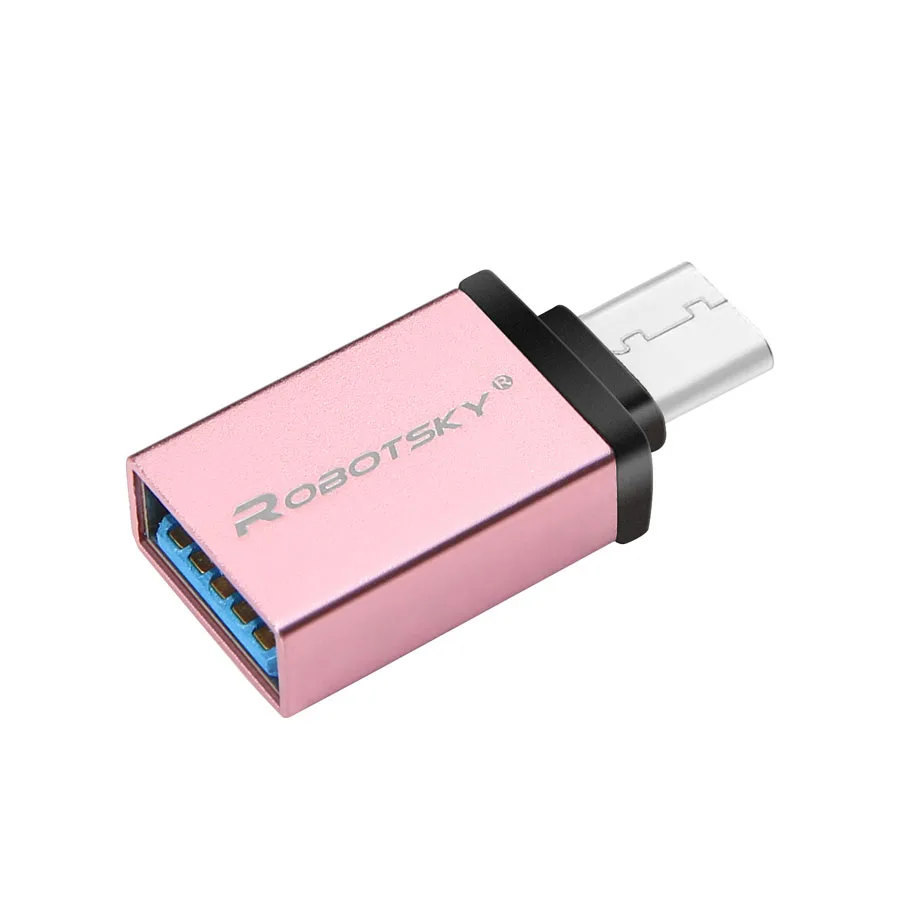 Металлический usb type C для USB 3,0 адаптер type-C для OTG USB3.0 Женский конвертер для Xiaomi 4C Nokia N1 Google Macbook