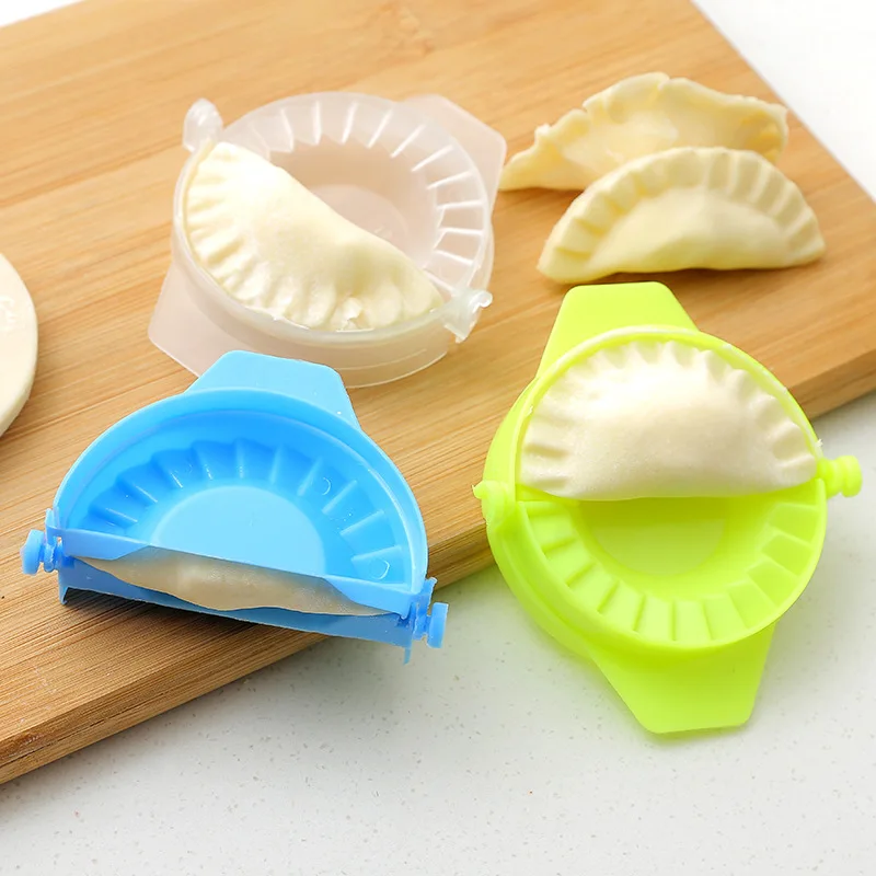 

3 Colors Dumpling Maker Wraper Press Mould Ravioli Dough Pastry Pie Dumplings Mould Tool 1 PCS Kitchen Accessories Drop Ship