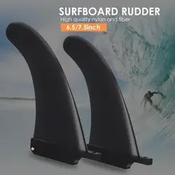 Черный Surf Плавники для серфинга игрушки для пляжный водный спортивный Surfriding серфинга руль Shoal воды ряд доска дренаж Дрифтинг