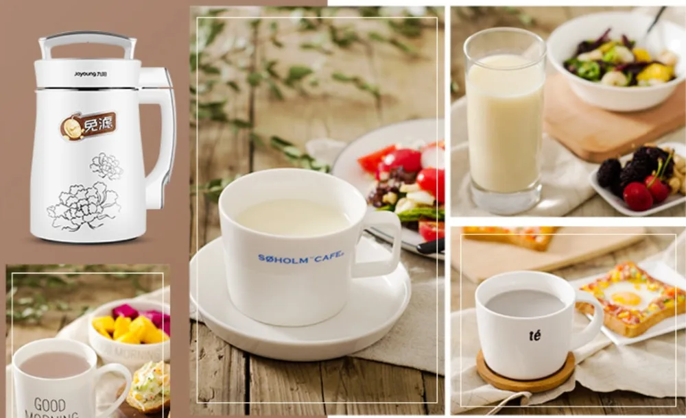 Joyoung DJ13B-D08D household Soymilk Maker 1.3L Soybean Milk machine nuts dew milky tea juice soya bean Electric Breakfast Food