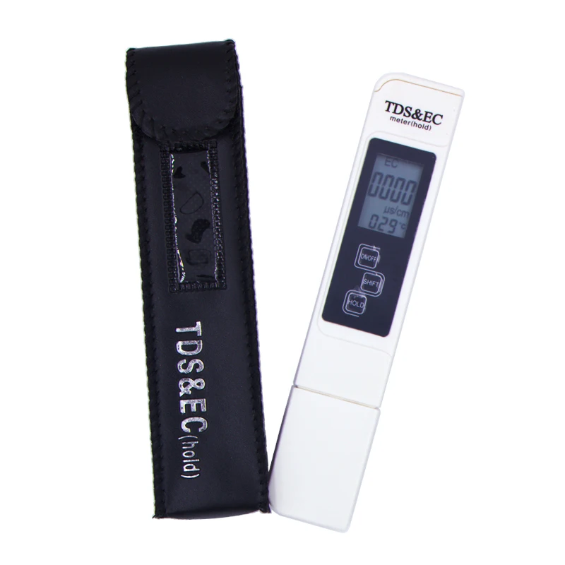 

Digital Water Quality TDS-EC Tester Temperature Handheld Purity Drinking Water EC Tester for Aquarium Pool LCD display 40% off
