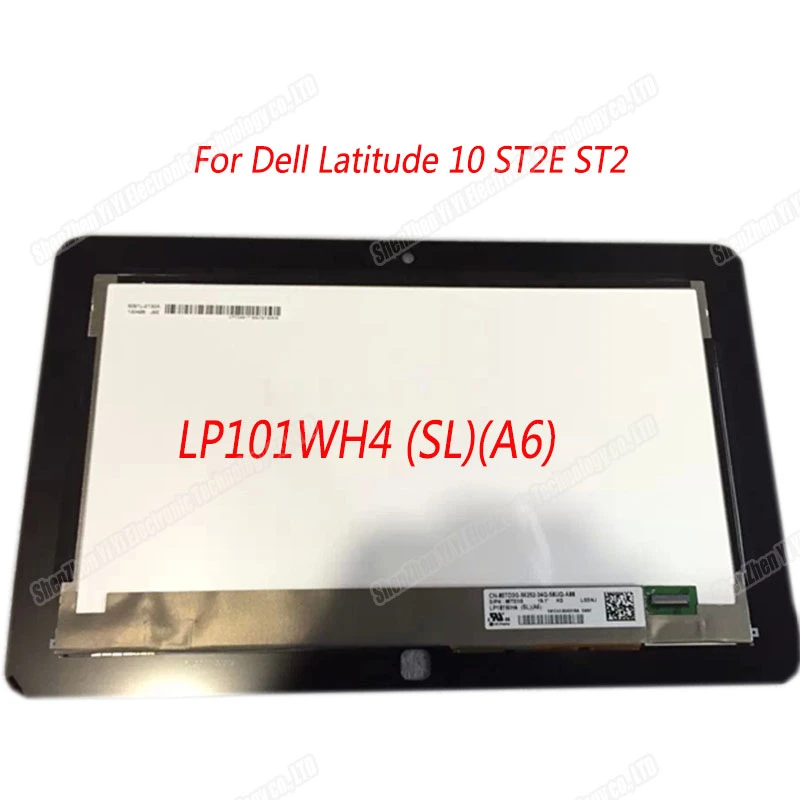 New Touch Screen With Lcd Display Lp101wh4 Sla6 For Dell Latitude 10 St2 Tablet St2e Lp101wh4 Sla6 Tablet Lcds Panels Aliexpress