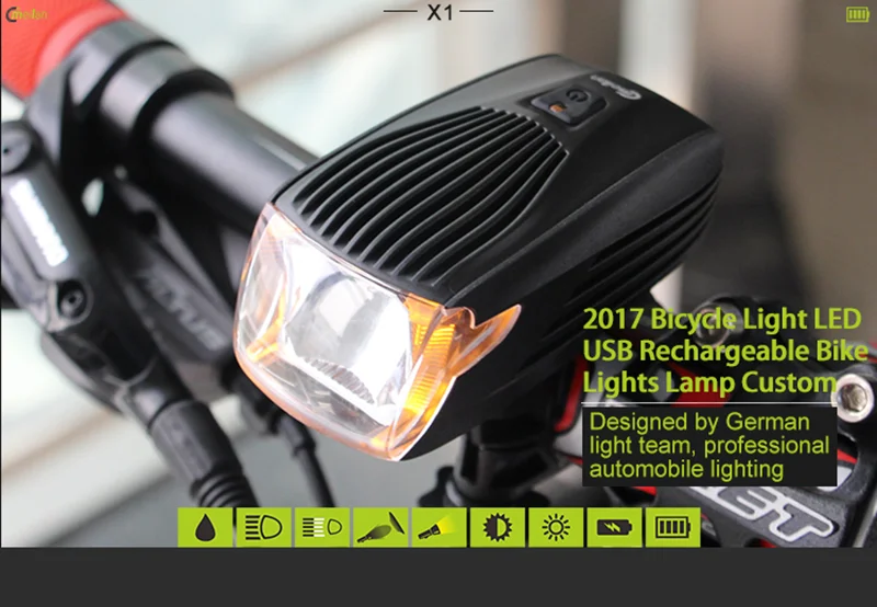 Perfect Bicycle led Front Light Meilan X1 Taillight X5 set Laser taillight Wireless Remote Control Real light Meilan X1 cycling lamp 1 Perfect Bicycle led Front Light Meilan X1 Taillight X5 set Laser taillight Wireless Remote Control Real light Meilan X1 cycling lamp 1