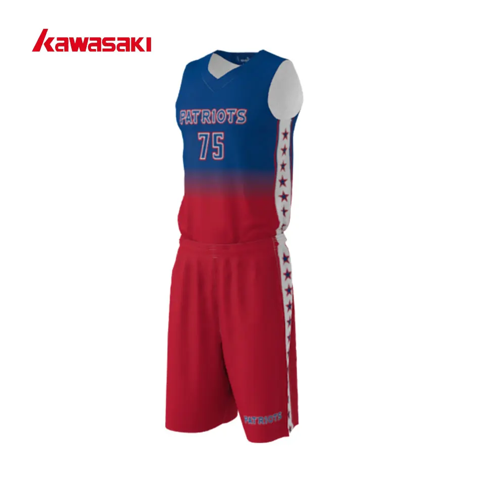 Brand Kawasaki Original Mens & Women Basketball Top sets Custom Quick