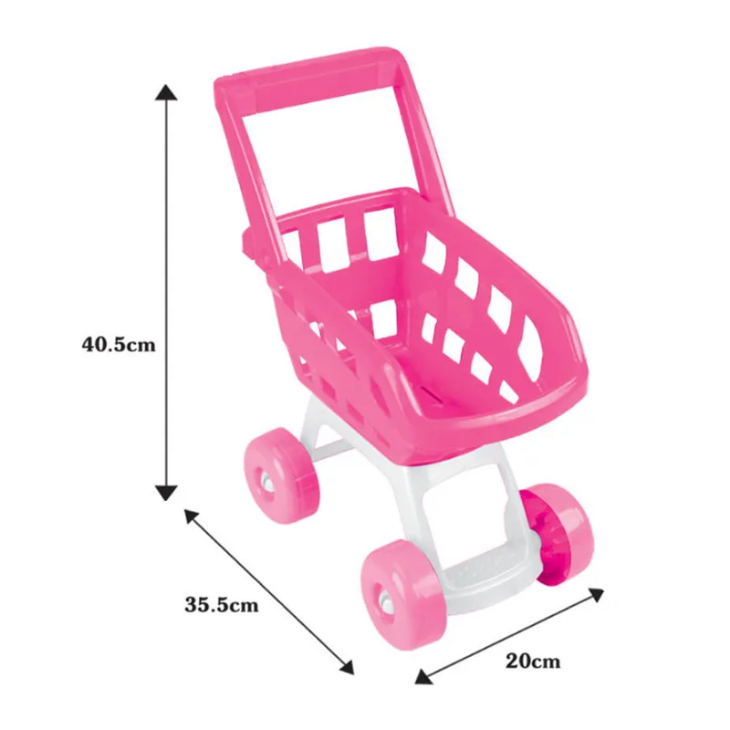 Моделирование игровой дом корзина игрушка супермаркет тележка фрукты мальчик девочка подарок детские игрушки