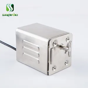 70 кг, гриль для барбекю со свиньей, искусственной курицей, древесным углем, жаровня на открытом воздухе, вертушка, жаровня, Электрический мотор для приготовления пищи из нержавеющей стали - изображение