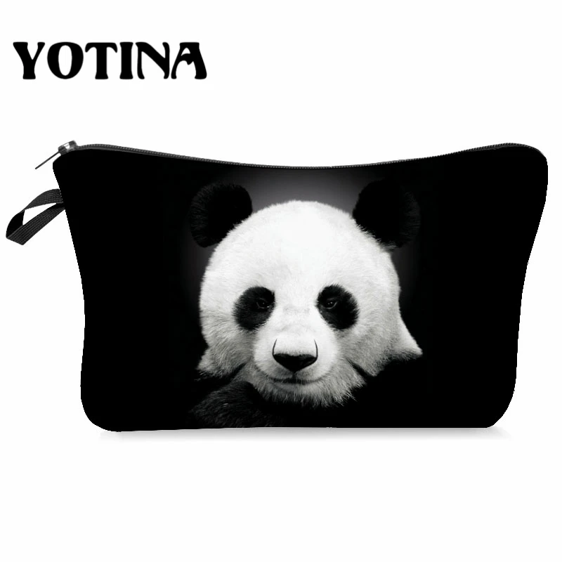 

Yotina Makeup Bag Women Cosmetic Bag With Multicolor Pattern 3D Printing neceser toiletry bag For Travel make up bag