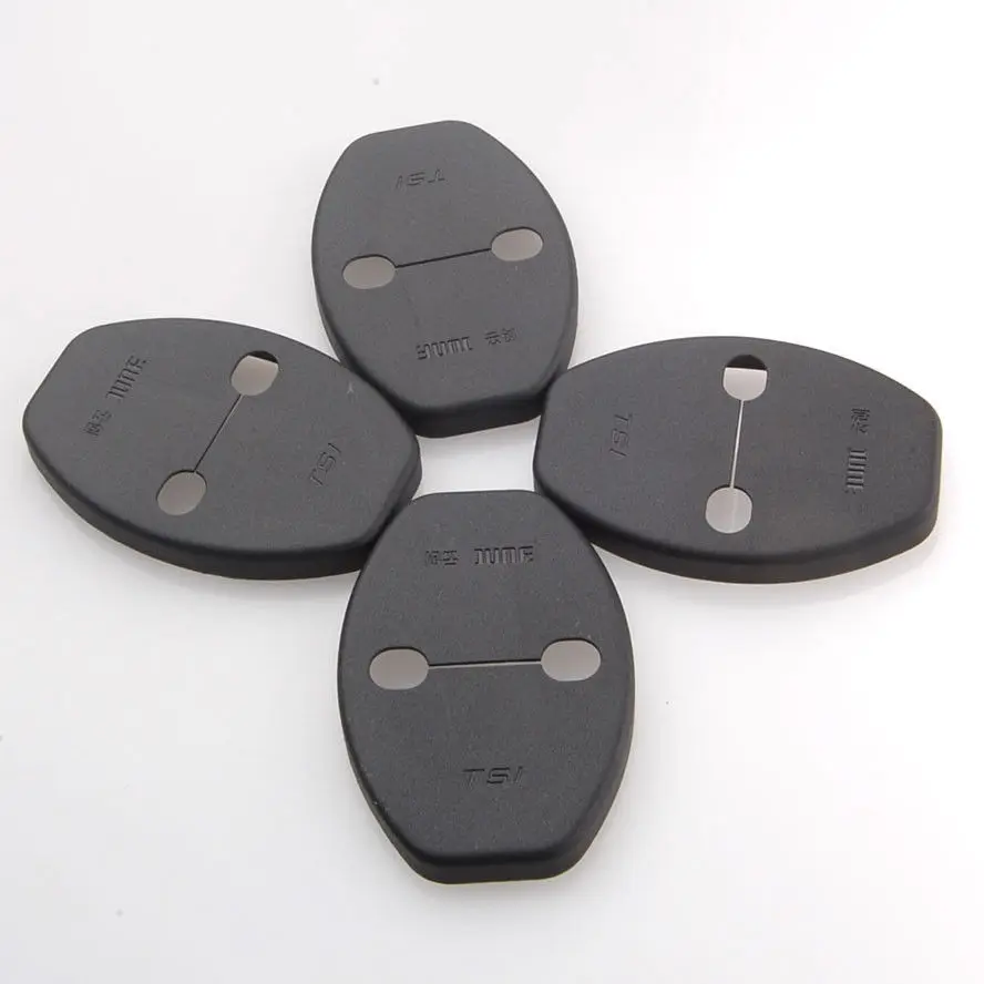 4x Car Interior Doors Lock Protective Cover Kit Fit For VW MK6 JETTA V