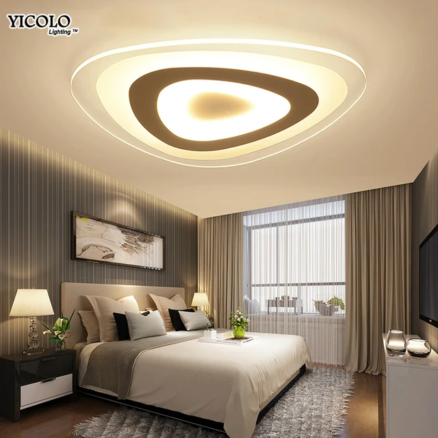 Ultrasottile di Superficie Montato Moderna led Lampadario a Bracci ... Ultrasottile di Superficie Montato Moderna led Lampadario a Bracci ...