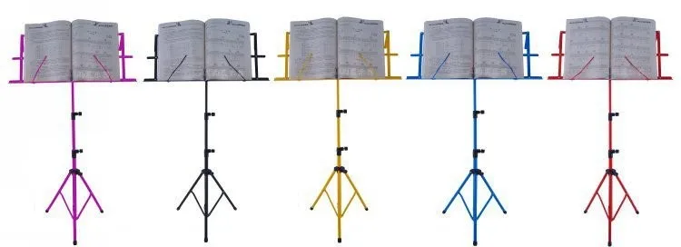CShare дождь с мягкой сумкой красочный лист складной музыкальный стенд металлический штатив стенд держатель