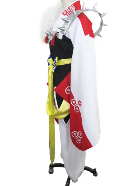 Inuyasha Sesshomaru Kimono Cosplay Costume Tailor Made Any Size!