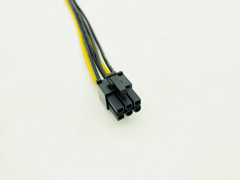 5PCS 20CM SATA-6핀 그래픽 카드 전원 케이블 SATA 15핀-6핀 PCIe PCI-e PCI Express 어댑터 광부 마이닝용 전원 공급 장치