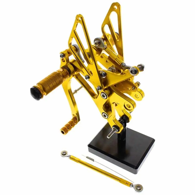 Регулируемые подножки педали Rearset подножка сзади набор для YAMAHA YZF R1 YZFR1 1998-2003