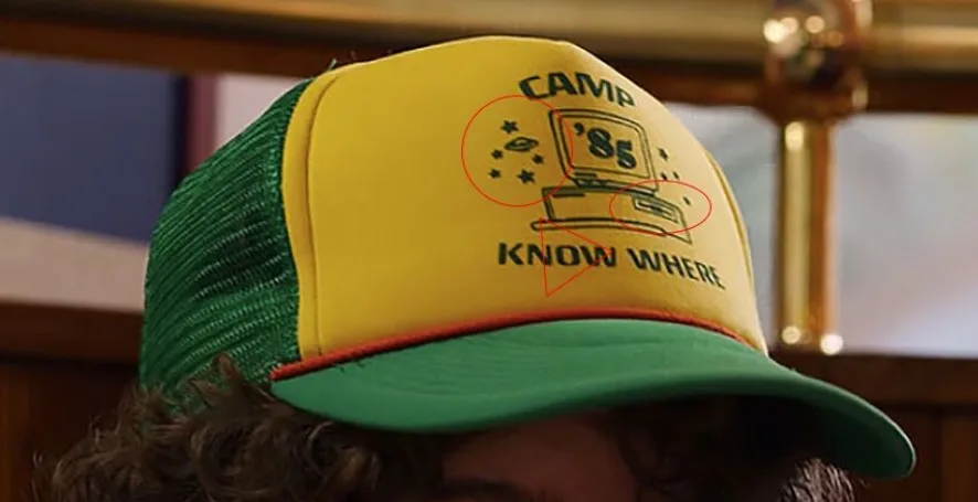 Необычные вещи, шляпа Дастина для взрослых детей, "Camp Know Where" бейсболка Регулируемая 1:1 принт